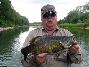 A Trophy Smallmouth from the Saugeen