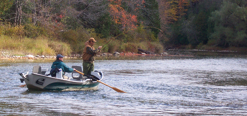 Fly Fishing for Saugeen River Steelhead